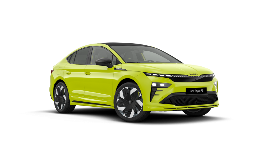 Škoda Enyaq iV, 84 kWh 1° automatická 4x4, barva zelená