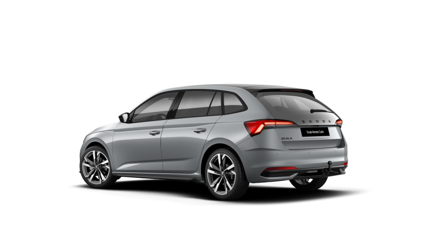 Škoda Scala, 1,0 TSI 85 kW 7° automatická DSG, barva stříbrná