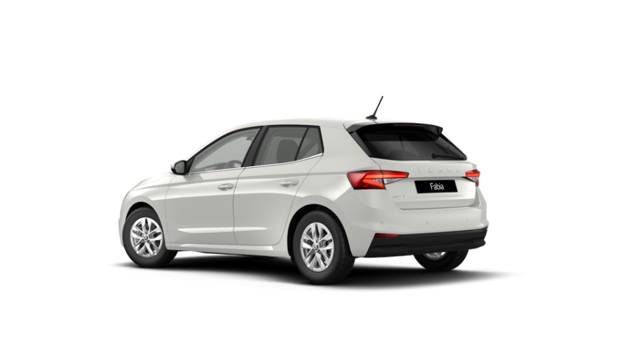 Škoda Fabia, 1,0 TSI 85 kW 7° automatická DSG, barva bílá