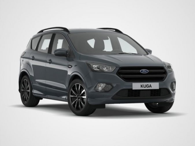 Ford Kuga, KUGA, ST-LINE PLUS, 1.5 ECOBOOST 150 K, 6ST AUT, barva šedá