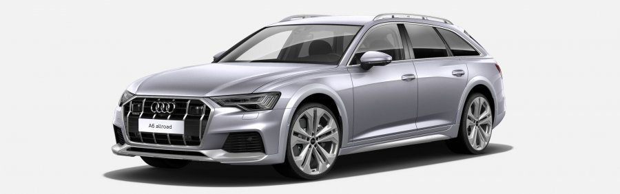 Audi A6 allroad, A6 Allroad 55 TDI quattro, barva stříbrná