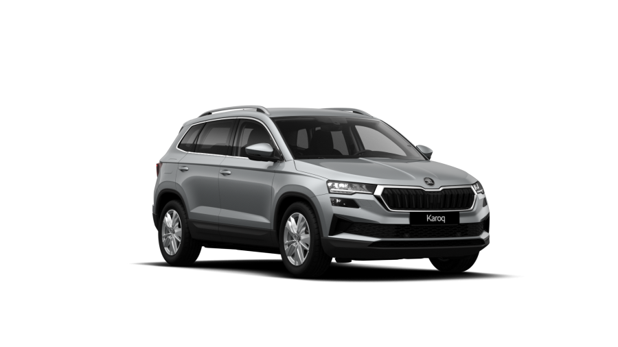 Škoda Karoq, 1,5 TSI 110 kW 7-stup. automat., barva stříbrná