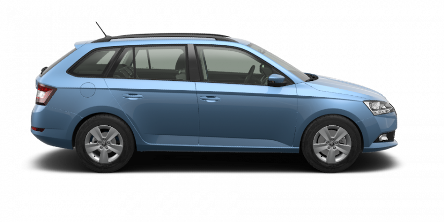 Škoda Fabia, 1,0 TSI 81 kW 6-stup. mech., barva modrá