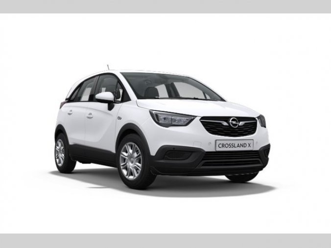 Opel Crossland X, SMILE 1.2 110k MT6, barva bílá