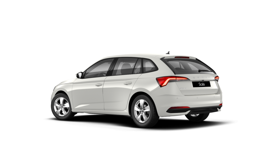 Škoda Scala, 1,0 TSI 85 kW 6° manuální, barva bílá