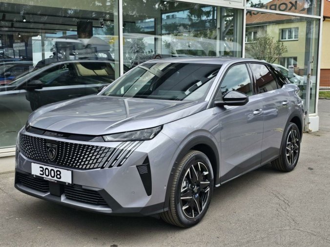 Peugeot 3008, Peugeot 3008 ALLURE Hybrid 145 e-DCS6, barva šedá