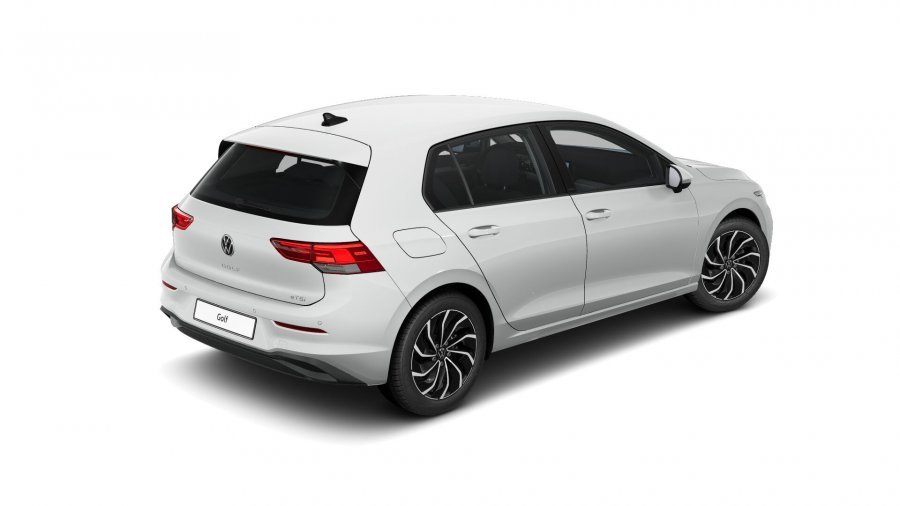 Volkswagen Golf, Golf Life 1,0 eTSI 7DSG mHEV, barva bílá