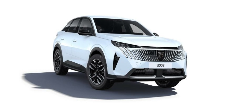 Peugeot 3008, Peugeot 3008 ALLURE HYBRID 145 e-DCS6, barva bílá