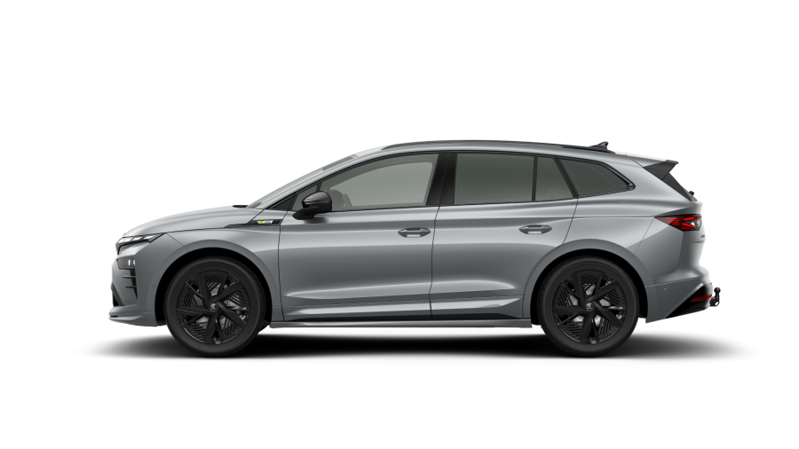 Škoda Enyaq iV, 82 kWh 250 kW 1° převodovka 4x4, barva stříbrná