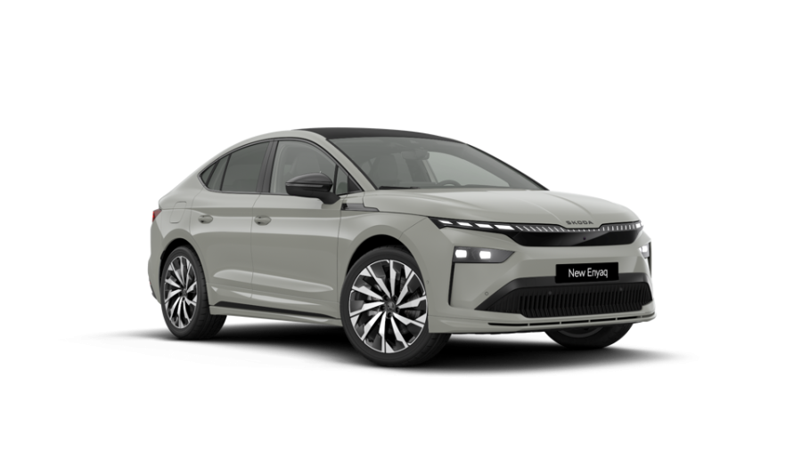 Škoda Enyaq iV, 82 kWh 1° automatická, barva šedá