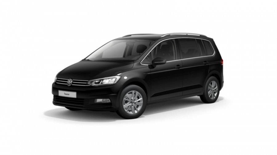 Volkswagen Touran, ME 1,5 TSI EVO 6G, barva černá