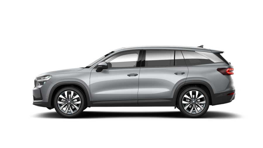 Škoda Kodiaq, 2,0 TDI 142 kW 7° automatická DSG 4x4, barva stříbrná
