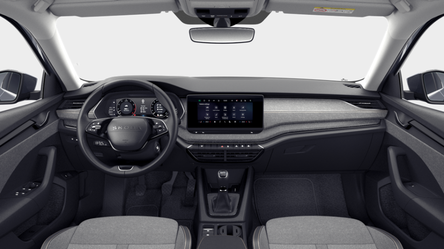 Škoda Octavia, 1,5 TSI 110 kW 6° manuální, barva šedá