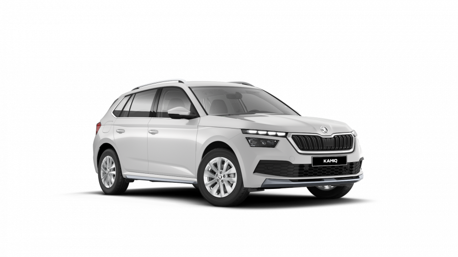 Škoda Kamiq, 1,0 TSI 81 KW 6-stup. mech., barva bílá