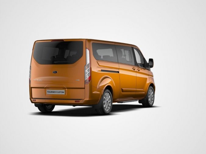 Ford Tourneo Custom, MPV,  L2 TITANIUM MHEV 2,0 EcoBlue (mHEV) 136 kW / 185 k, barva oranžová