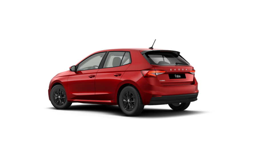 Škoda Fabia, 1,0 TSI 85 kW 6° manuální, barva červená