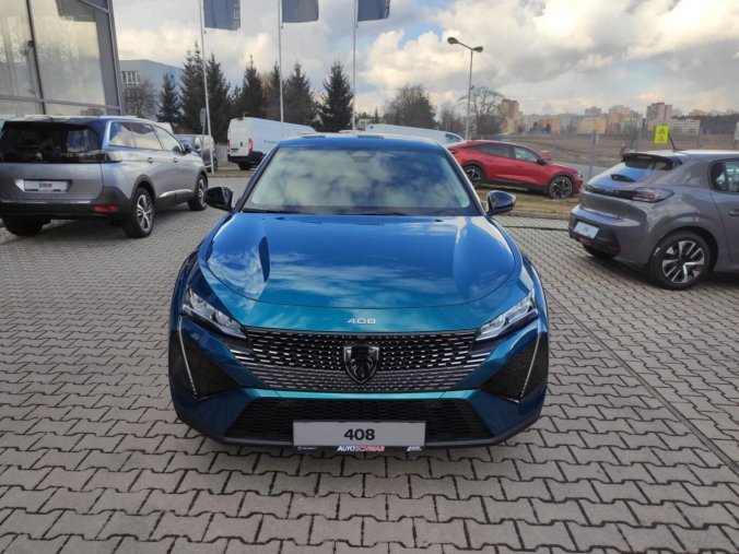 Peugeot 408, Peugeot 408 ALLURE Hybrid 145 e-DCS6, barva modrá