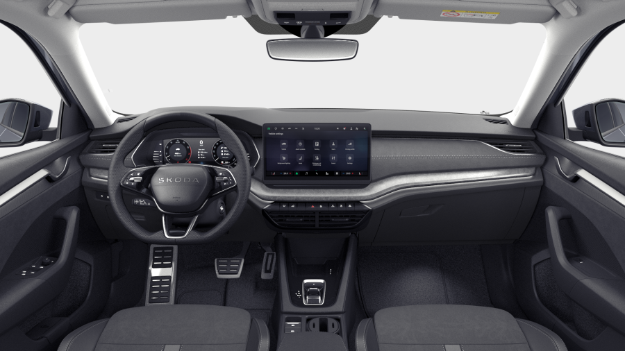 Škoda Octavia, 1,5 TSI m-HEV 110 kW 7° automatická DSG, barva šedá