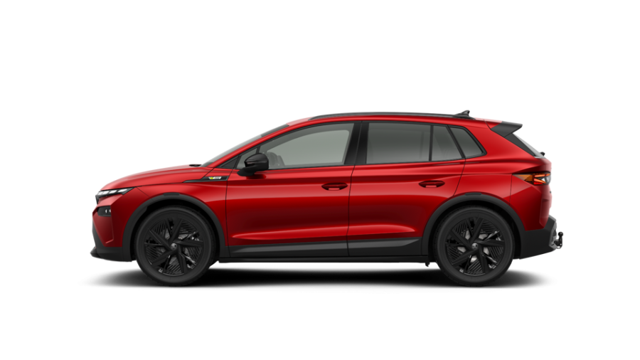Škoda Elroq, 84 kWh 1° převodovka 4x4, barva červená