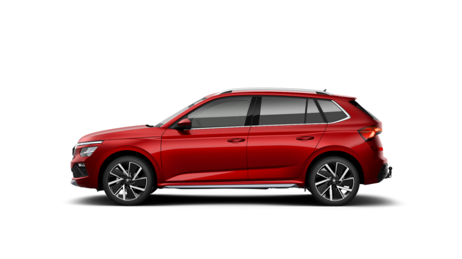 Škoda Kamiq, 1,5 TSI 110 kW 7° automatická DSG, barva červená