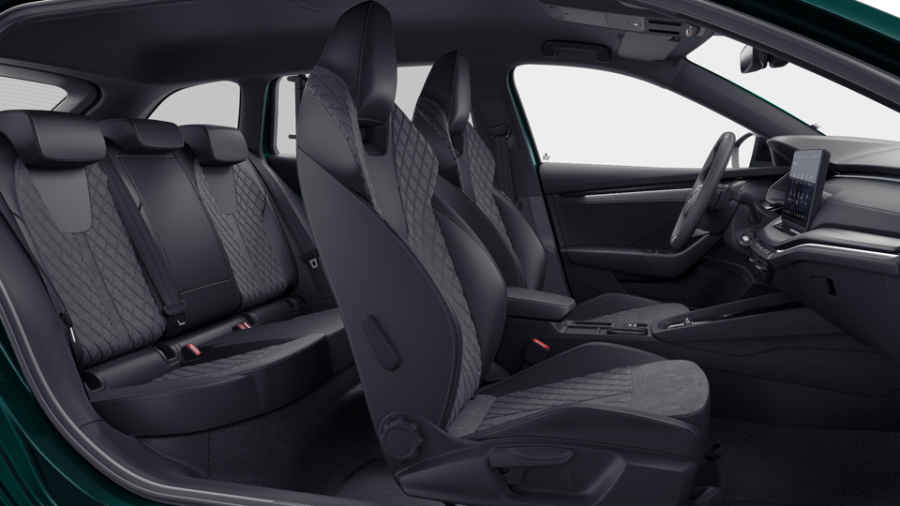 Škoda Octavia, 1,5 TSI m-HEV 110 kW 7° automatická DSG, barva zelená
