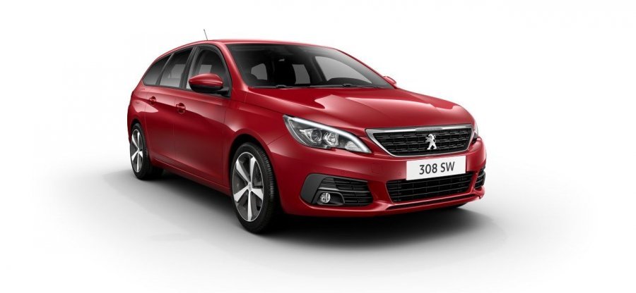 Peugeot 308, SW ACTIVE 1.5 BlueHDi 130 S&S MAN6 - Paket STYLE + Paket CONFORT - 8463, barva červená