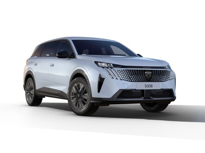 Peugeot 5008, Peugeot 5008 ALLURE Hybrid 145k, Automat, barva bílá