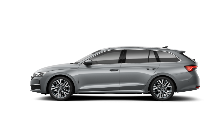Škoda Octavia, 2,0 TDI 110 kW 7° automatická DSG, barva stříbrná