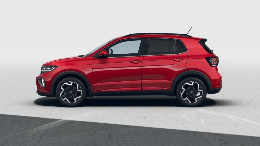 Volkswagen T-Cross, T-Cross R-Line People1.5 TSI 110 kW 7DSG, barva červená