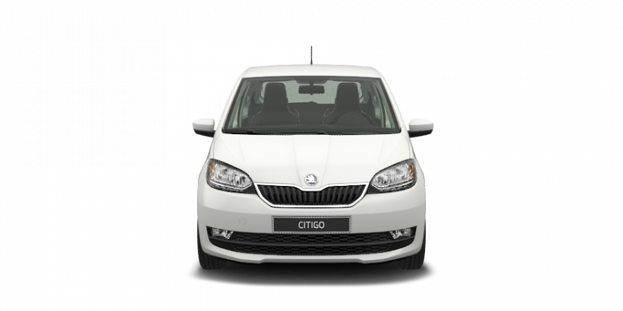 Škoda Citigo, 1,0 MPI 44 kW 5-stup. mech., barva bílá