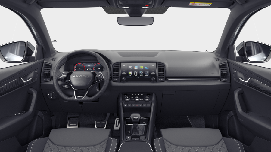 Škoda Karoq, 2,0 TDI 110 kW 7° automatická DSG 4x4, barva stříbrná
