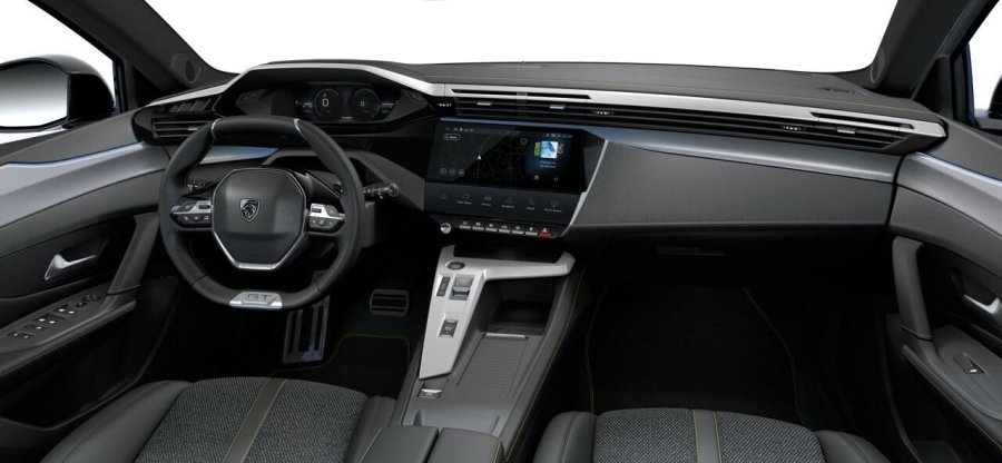 Peugeot 408, Peugeot 408 GT Hybrid 145 e-DCS6, barva bílá