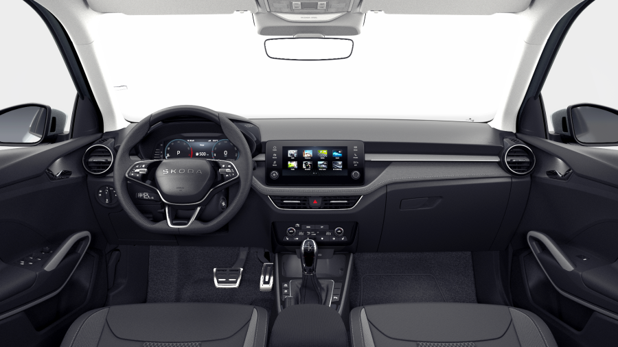 Škoda Fabia, 1,0 TSI 85 kW 7-stup. automat., barva stříbrná