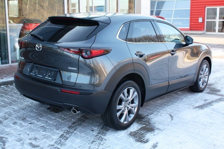Mazda CX-30, SKYACTIV-G, barva šedá