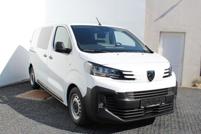 Peugeot Expert, Peugeot Expert Polocombi L2 2.0 BlueHDi 145 k, barva bílá