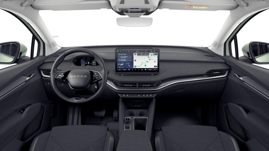Škoda Elroq, 63 kWh 1° převodovka, barva zelená
