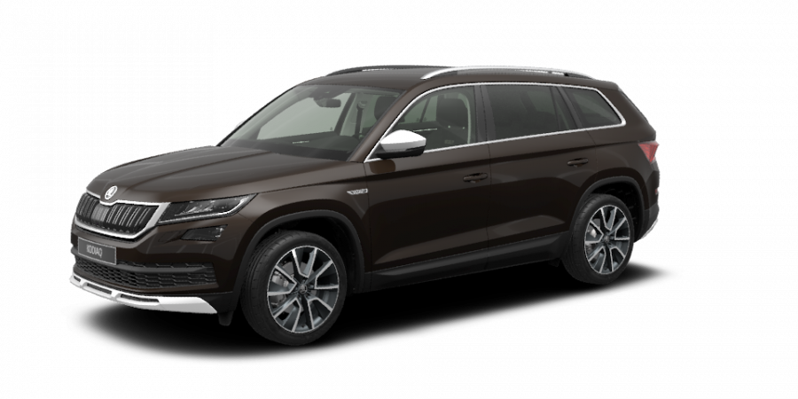 Škoda Kodiaq, 2,0 TDI 140 kW 7-stup. automat. 4x4, barva hnědá