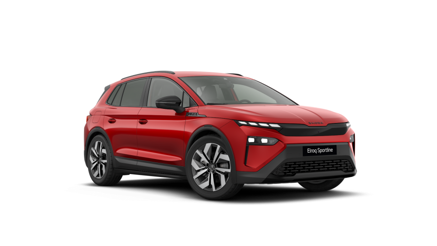 Škoda Elroq, 82 kWh 1° převodovka, barva červená