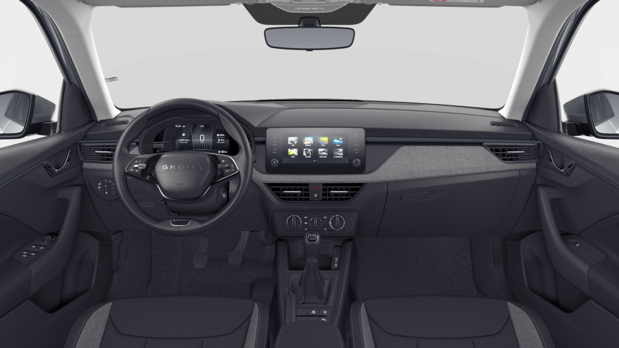 Škoda Kamiq, 1,5 TSI 110 kW 6° manuální, barva stříbrná