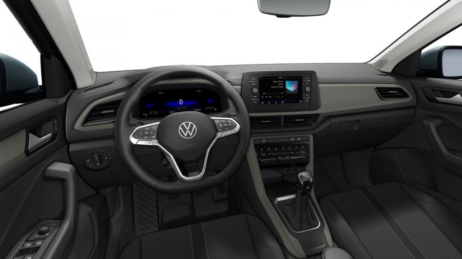 Volkswagen T-Roc, T-Roc Life 1,5 TSI 110 kW 6G, barva modrá