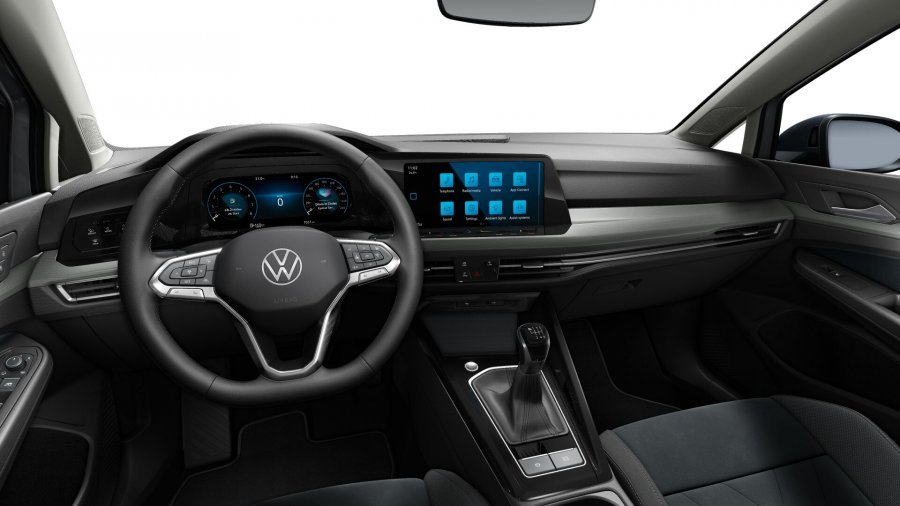 Volkswagen Golf, Golf Style 1,5 TSI 6G, barva šedá