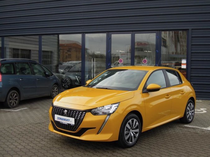 Peugeot 208, ACTIVE 1.2 PureTech 100 EAT8, barva žlutá