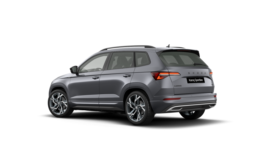 Škoda Karoq, 2,0 TDI 110 kW 7° automatická DSG 4x4, barva šedá