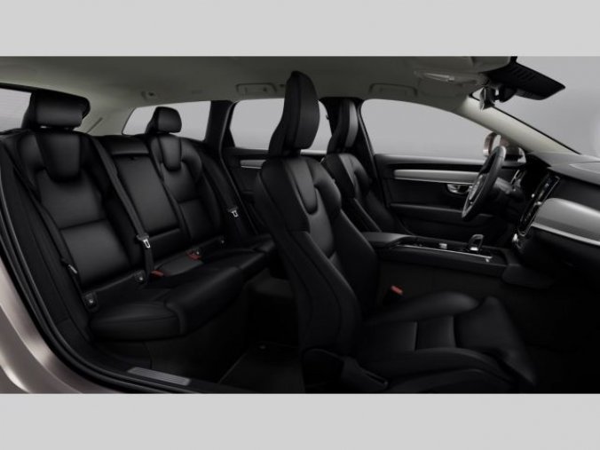 Volvo V90, B4 2.0L 197+14 HP AT8 AWD CROS, barva stříbrná
