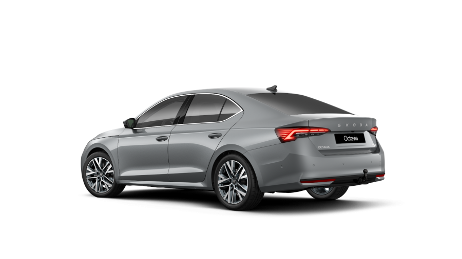 Škoda Octavia, 1,5 TSI m-HEV 9 kW 7° automatická DSG, barva stříbrná