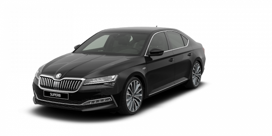 Škoda Superb, 2,0 TDI 147 kW 7-stup. automat. 4x4, barva černá