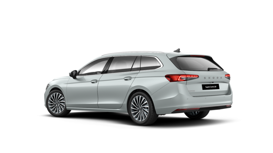 Škoda Superb, 2,0 TDI 110 kW 7° automatická DSG, barva stříbrná
