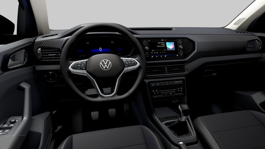 Volkswagen T-Cross, T-Cross Life 1,0 TSI 70 kW 5G, barva modrá