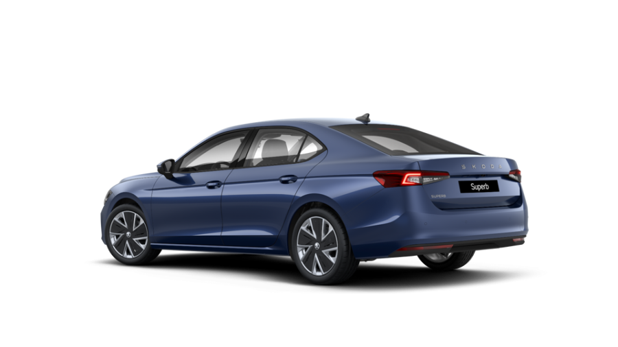 Škoda Superb, 2,0 TDI 110 kW 7-stup. automat., barva modrá