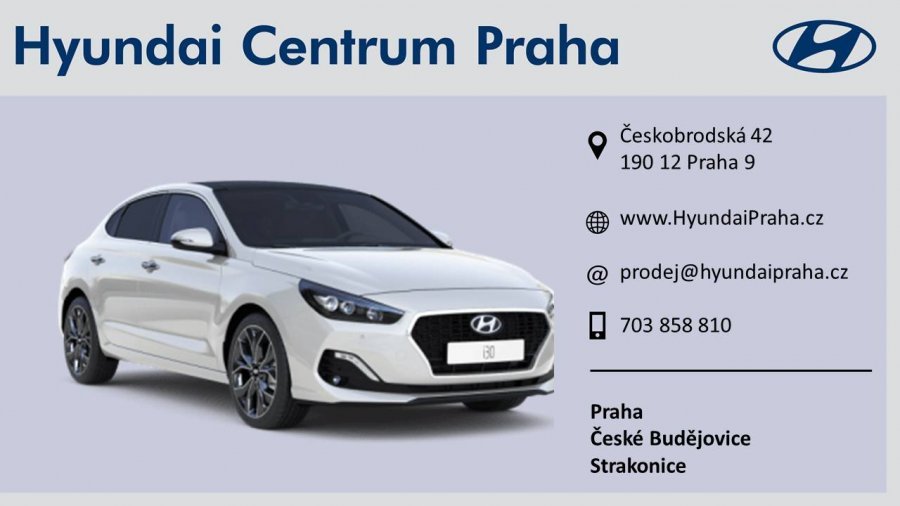 Hyundai i30, 1,4 T-GDI 103 kW (95 NAT) 7 st. DCT, barva bílá